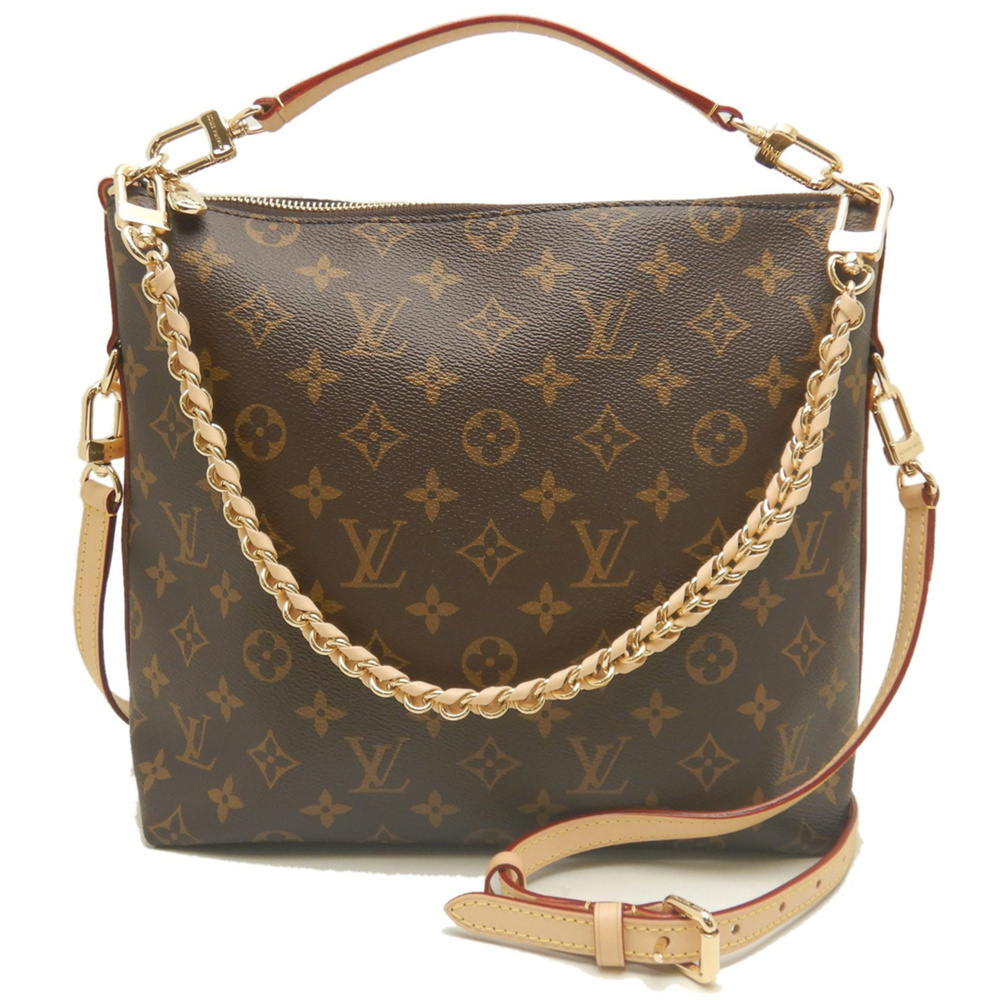 LOUIS VUITTON Monogram Multipass M27825 Handbag Brown Women's 254261